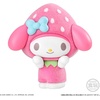 image:imageBANDAI Ice Cream Case Charms Sanrio Characters Chewing Gum Candy Toy Sold in Box Set of 10Hello Kitty and Friends Kigurumiiz