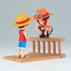 image:imageBanpresto  One Piece  Log Stories  Luffy amp Nami Bandai Spirits World Collectable FigureMonkey D Luffy  Portgas D Ace
