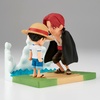 image:imageBanpresto  One Piece  Log Stories  Luffy amp Nami Bandai Spirits World Collectable FigureMonkey D Luffy  Shanks