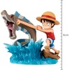 image:imageBanpresto  One Piece  Log Stories  Luffy amp Nami Bandai Spirits World Collectable FigureMonkey D Luffy Vs Local Sea Monster