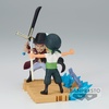 image:imageBanpresto  One Piece  Log Stories  Luffy amp Nami Bandai Spirits World Collectable FigureRoronoa Zoro Vs Dracule Mihawk