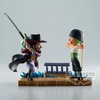 image:imageBanpresto  One Piece  Log Stories  Luffy amp Nami Bandai Spirits World Collectable FigureRoronoa Zoro Vs Dracule Mihawk
