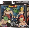 image:imageDragon Stars Series  Dragon Ball Super  Super Saiyan Goku Battle Damage Ver vs Super Saiyan Broly Battle Pack Action Figure Set