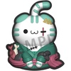 image:imageMegahouse  One Piece  Nyan Piece Nyan Rubber Clip Complete Set Mega Cat Project Collectible Figure