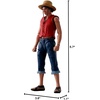 image:imageTAMASHII NATIONS  A Netflix Series One Piece  Sanji SHFiguarts Action FigureMonkey D Luffy