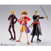 image:imageTAMASHII NATIONS  One Piece  Marshall D Teach Four Emperors SHFiguarts Action FigureMonkey D Luffy the Raid on Onigashima