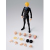 image:imageTAMASHII NATIONS  One Piece  Marshall D Teach Four Emperors SHFiguarts Action FigureSanji Romance Dawn