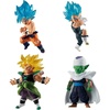 image:imageDragon Ball Super Dragon Ball Adverge SS Blue Goku SS Rose Goku Black and Golden Freiza 25Inch Mini Figure 4PackBox Set 3 Ssb Goku  Ssb Vegeta  Ss Broly  Piccolo