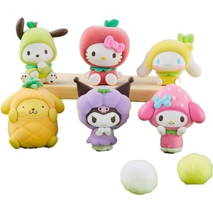 image:imageBANDAI Ice Cream Case Charms Sanrio Characters Chewing Gum Candy Toy Sold in Box Set of 10Hello Kitty and Friends Kigurumiiz
