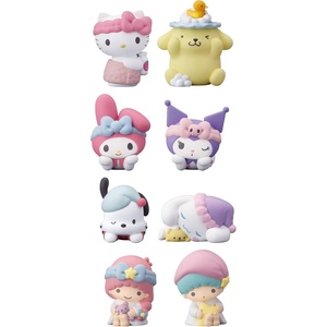 image:imageBANDAI Ice Cream Case Charms Sanrio Characters Chewing Gum Candy Toy Sold in Box Set of 10Sanrio Friends Vol 2