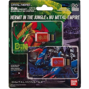 image:imageBandai Namco  Digimon  Vital Hero DIM Card Pack Hermit in The Jungle amp Nu Metal Empire