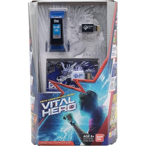 image:imageBandai Namco  Digimon  Vital Hero Interactive Fitness Tracker Digital Watch Virtual Pet Blue