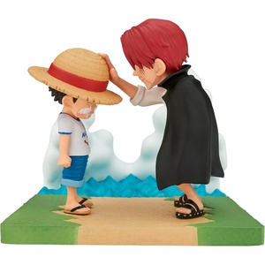 image:imageBanpresto  One Piece  Log Stories  Luffy amp Nami Bandai Spirits World Collectable FigureMonkey D Luffy  Shanks