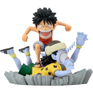 image:imageBanpresto  One Piece  Log Stories  Luffy amp Nami Bandai Spirits World Collectable FigureMonkey D Luffy Vs Arlong