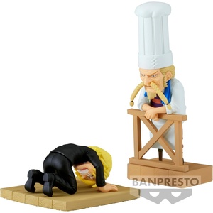 image:imageBanpresto  One Piece  Log Stories  Luffy amp Nami Bandai Spirits World Collectable FigureSanji  Zeff 2
