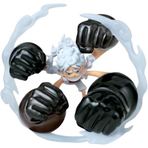 image:imageBanpresto  One Piece  Monkey D Luffy Gear 5 GumGum Dawn Gatling World Collectable Figure Special