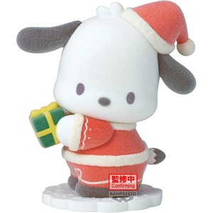 image:imageBanpresto  Sanrio  Pochacco  Santa ver ver B Fluffy Puffy Collectible Figure