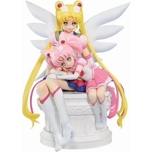 image:imageIchibansho Figure  The Movie Sailor Moon Eternal  Eternal Sailor Moon amp Eternal Sailor Chibi Moon Eternal Sailor Guardians Bandai Spirits Collectible Statue