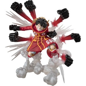 image:imageTAMASHII NATIONS  One Piece  Extra Battle Monkey D Luffy GumGum Hawk Gatling FiguartsZERO Collectible Figure