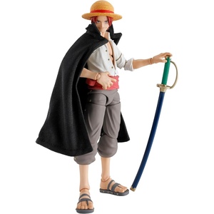 image:imageTAMASHII NATIONS  One Piece  Marshall D Teach Four Emperors SHFiguarts Action FigureShanks  Monkey D Luffy Childhood