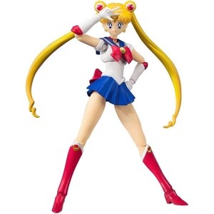 image:imageTAMASHII NATIONS  Pretty Guardian Sailor Moon  Sailor Moon Animation Color Edition Bandai Spirits SHFiguarts Action FigureSailor Moon