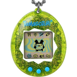 image:imageTamagotchi Original  Light Green Glitter Updated Logo