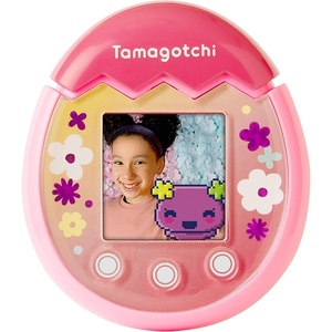image:imageTamagotchi Pix  Party Confetti PinkFloral Pink
