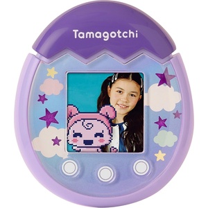 image:imageTamagotchi Pix  Party Confetti PinkSky Purple