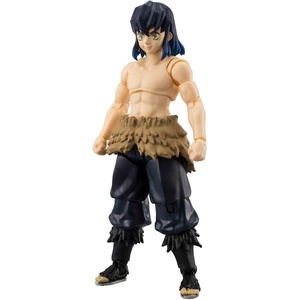 image:imageUltimate Legends  Demon Slayer  Akaza 5 Action FigureInosuke Hashibira Without Mask