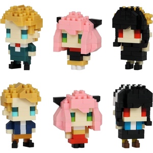 image:imagenanoblock  Spy x Family  Spy x Family Assortment 1 Blind Box Complete Set mininano Series Building Kit