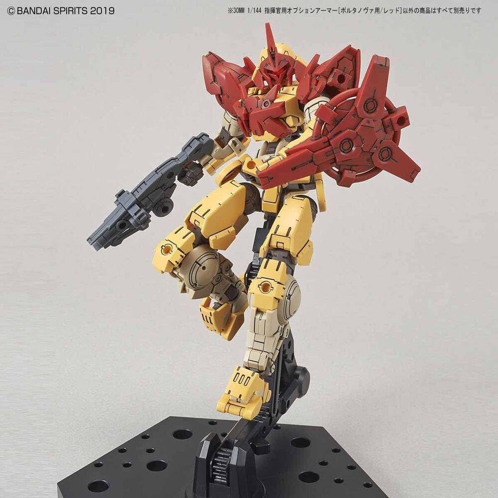 image:imageBandai Hobby  30 Minute Missions  12 Option Armor for Commander Type Portanova Exclusive Red 30 MM Model Kit