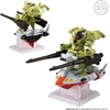 image:imageBANDAI  Mobile Suit Crossbone Gundam Steel 7  Dictus Gundam Converge Core Figure Complete SetA Team