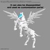 image:imageBandai Hobby  30 Minute Missions  w31 Option Parts Set 17 Wing Unit 1 30 MM 1144 Model Kit