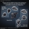 image:imageBandai Hobby  Armored Core VI Fires of Rubicon  01 Option Parts Set Armored Core VI Fires for Rubicon Weapon Set 01 30 MM 1144 Model Kit01 Option Parts Set