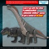 image:imageBandai Hobby  Jurassic World  Titanosaurus  Jurassic Collaboration Plannosaurus Dinosaur Model Kit
