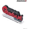 image:imageBandai Toys  Chars Counter Attack  Gundam Large Size Acrylic Logo Display Stand