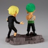 image:imageBanpresto  One Piece  Log Stories  Roronoa Zoro amp Sanji Nothing AT All World Collectable Figure