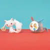 image:imageBanpresto  Puella Magi Madoka Magica The Movie Rebellion  Kyubey ver A Bandai Spirits Fluffy Puffy Figure
