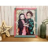 image:imageEnsky  Demon Slayer Kimetsu no Yaiba  Tanjiro and Nezuko Canvas Style Artboard Jigsaw Puzzle ATB37