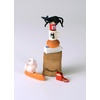 image:imageEnsky  Kikis Delivery Service  Jiji Nosechara Assortment Stacking Figure Studio Ghibli via Bandai Official MerchandiseModern