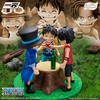 image:imageIchibansho Figure  One Piece  Ace amp Luffy Dramatic Memories Revible Moment Collectbile StatueAce  Sabo  Luffy