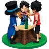 image:imageIchibansho Figure  One Piece  Ace amp Luffy Dramatic Memories Revible Moment Collectbile StatueAce  Sabo  Luffy