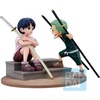 image:imageIchibansho Figure  One Piece  Memories of Foosha Village Road to Dawn Revible Moment Collectible StatueRoronoa Zoro  Kuina