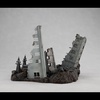 image:imageMegahouse  Gundam  G Structure Ruins at New Yark for 1144 HG Models Realistic Model Series Diorama Display Base