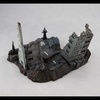 image:imageMegahouse  Gundam  G Structure Ruins at New Yark for 1144 HG Models Realistic Model Series Diorama Display Base