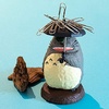 image:imageStudio Ghibli  Castle in The Sky  Laputa Castle Benelic Paper Clip Holder4 Totoro Holding Umbrella My Neighbor Totoro
