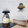image:imageStudio Ghibli  Castle in The Sky  Laputa Castle Benelic Paper Clip Holder4 Totoro Holding Umbrella My Neighbor Totoro