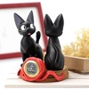 image:imageStudio Ghibli  Kikis Delivery Service  Jiji and Stuffed Plush Jiji Benelic Statue Desk ClockKikis Delivery Service  Jiji and Stuffed Plush Jiji