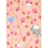image:imageStudio Ghibli  My Neighbor Totoro  My Neighbor Totoro Flower Pink and White Marushin Imabari Gauze Series Face TowelPlum