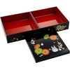 image:imageStudio Ghibli  My Neighbor Totoro  Totoro Skater Traditional Japanese Lacquer Ware  2 Tier Bento BoxBento Box Totoro